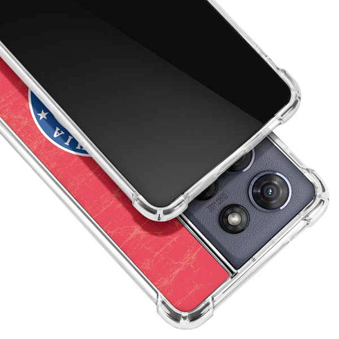 NBA Philadelphia 76ers Distressed Moto G Play 5G (2025) Clear Case